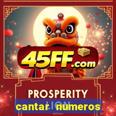 cantar numeros bingo online